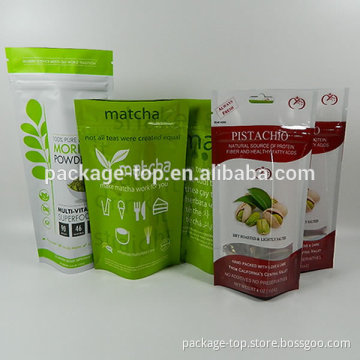 chocolate packaging material/metalized stand up pouch/metalized stand up pouch with zip and window